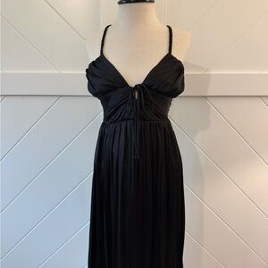 NWT Zara Black Maxi Dress